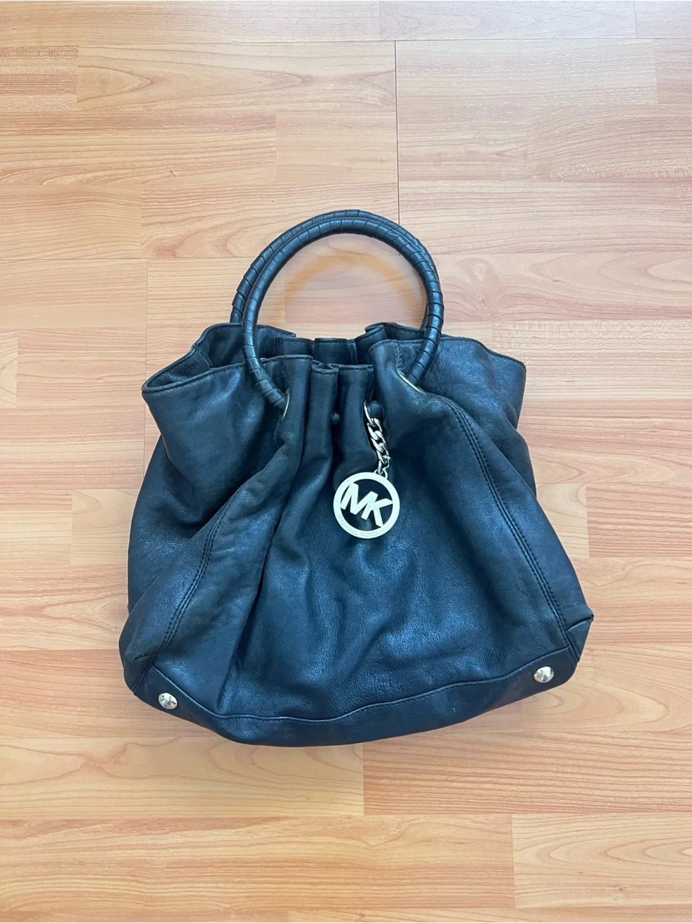 Michael Kors Leather Hobo Bag